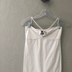 American Eagle White Halter Top, Small